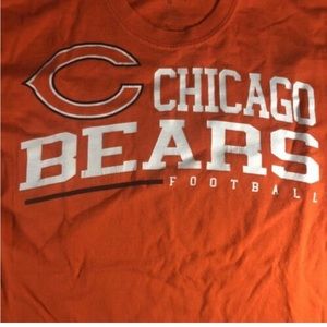 Orange Chicago Bears football shirt
